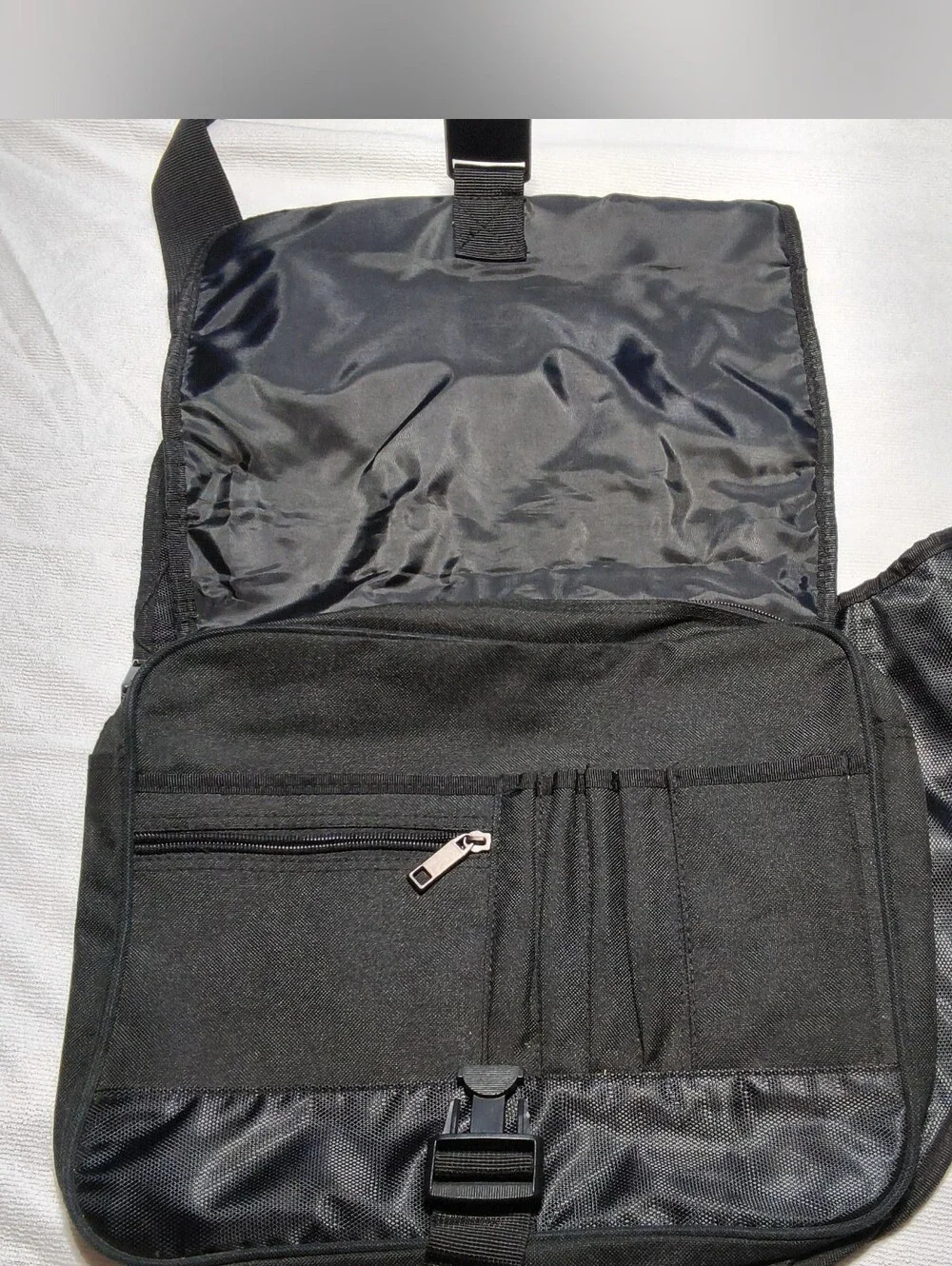 NSA National Security Agency Messenger Bag Black Crossbody Laptop Bag